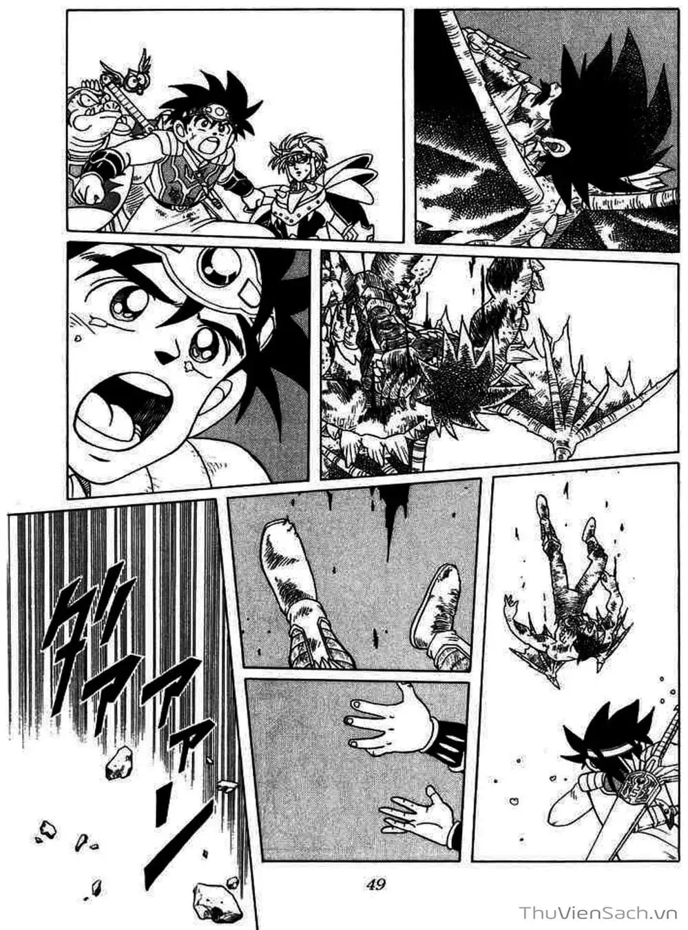 Truyện Tranh Dấu Ấn Rồng Thiêng - Dragon Quest trang 4