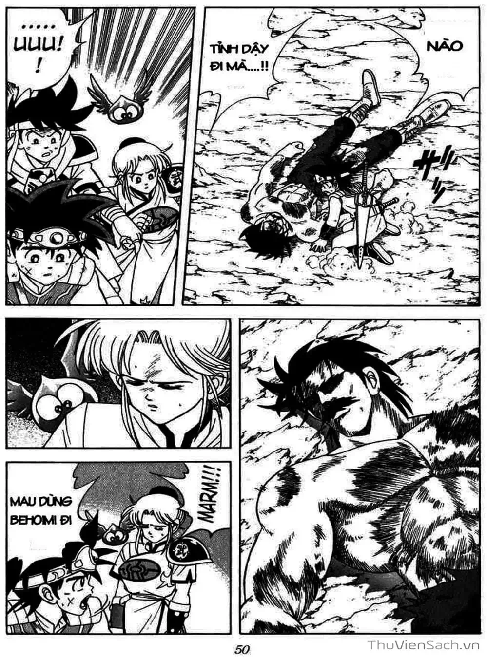 Truyện Tranh Dấu Ấn Rồng Thiêng - Dragon Quest trang 4