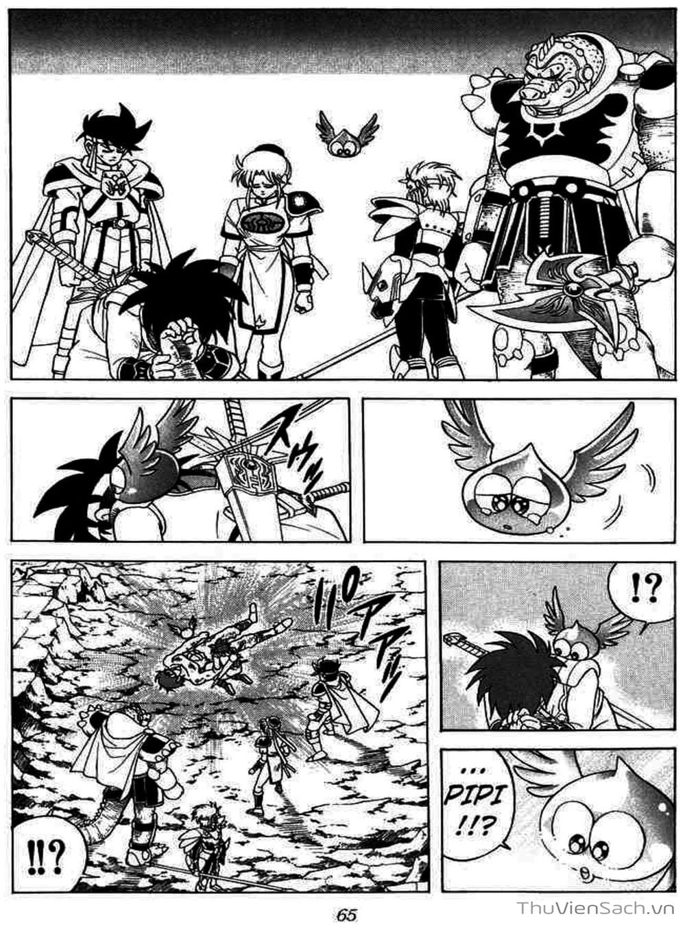 Truyện Tranh Dấu Ấn Rồng Thiêng - Dragon Quest trang 4