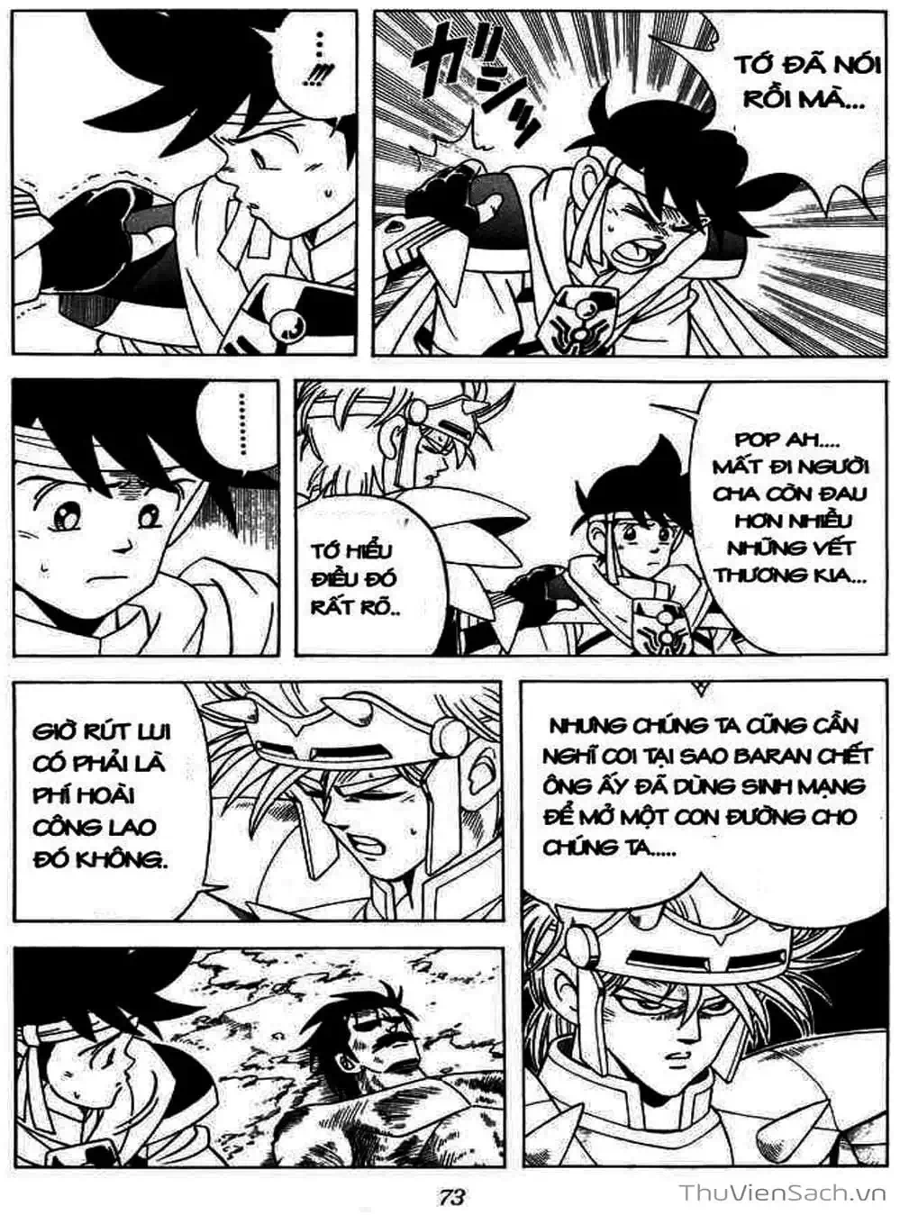 Truyện Tranh Dấu Ấn Rồng Thiêng - Dragon Quest trang 4