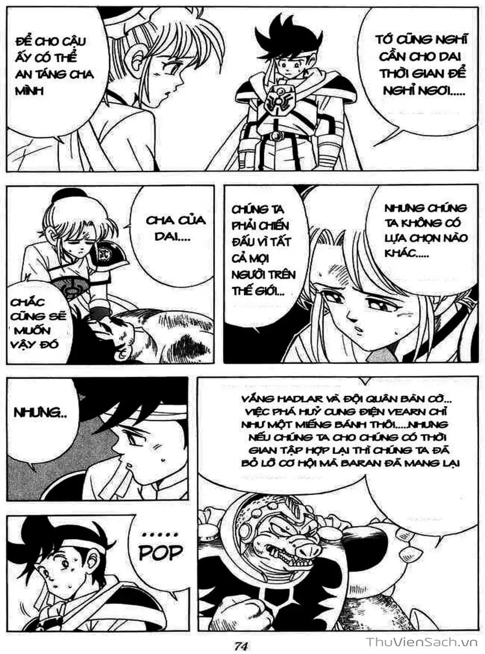 Truyện Tranh Dấu Ấn Rồng Thiêng - Dragon Quest trang 4