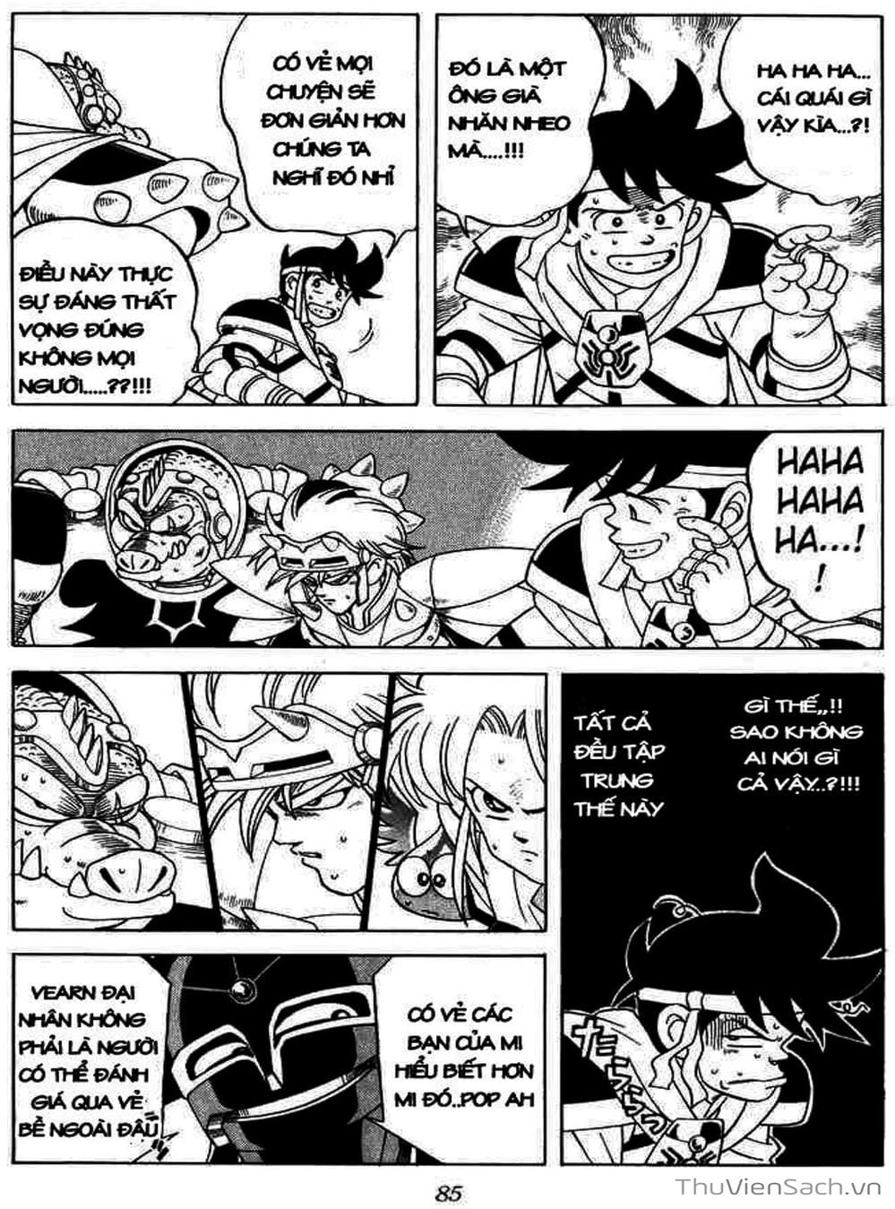 Truyện Tranh Dấu Ấn Rồng Thiêng - Dragon Quest trang 4