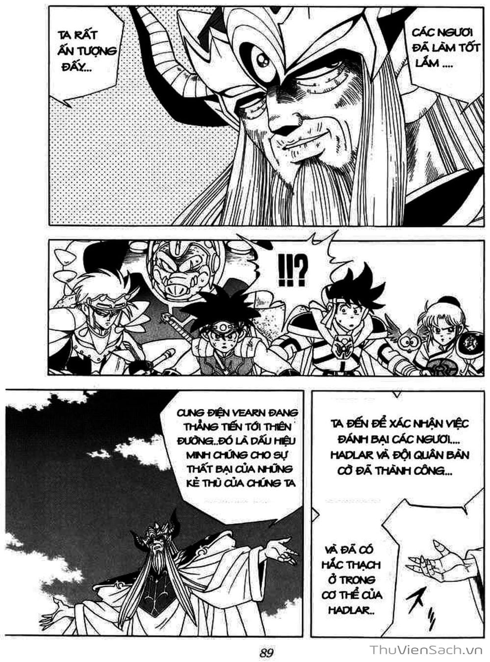 Truyện Tranh Dấu Ấn Rồng Thiêng - Dragon Quest trang 4