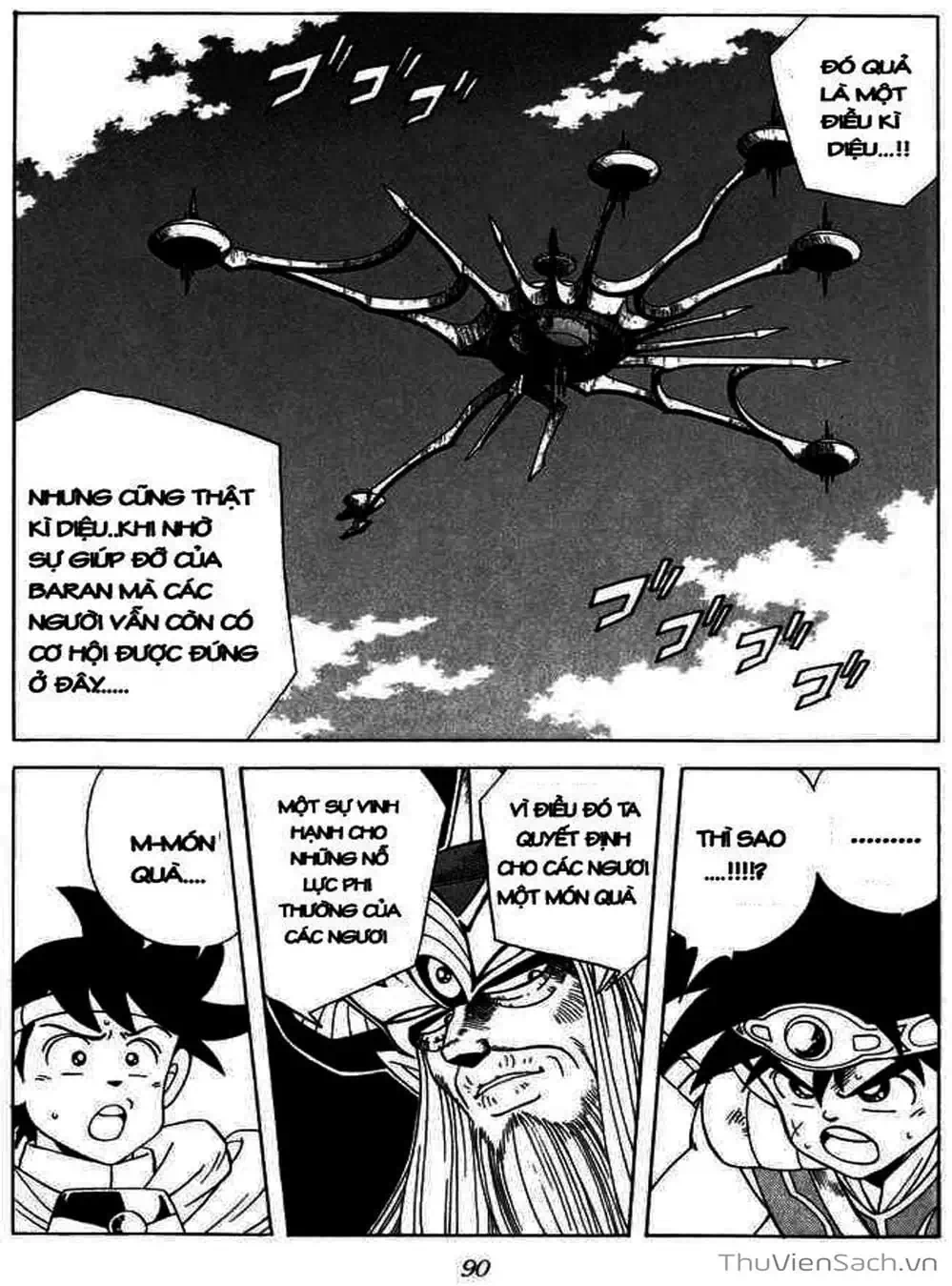 Truyện Tranh Dấu Ấn Rồng Thiêng - Dragon Quest trang 4