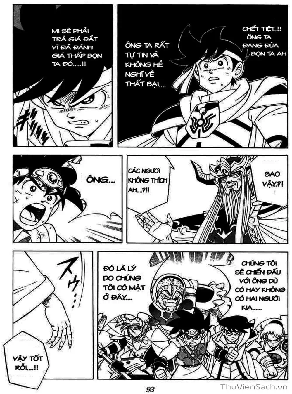 Truyện Tranh Dấu Ấn Rồng Thiêng - Dragon Quest trang 4