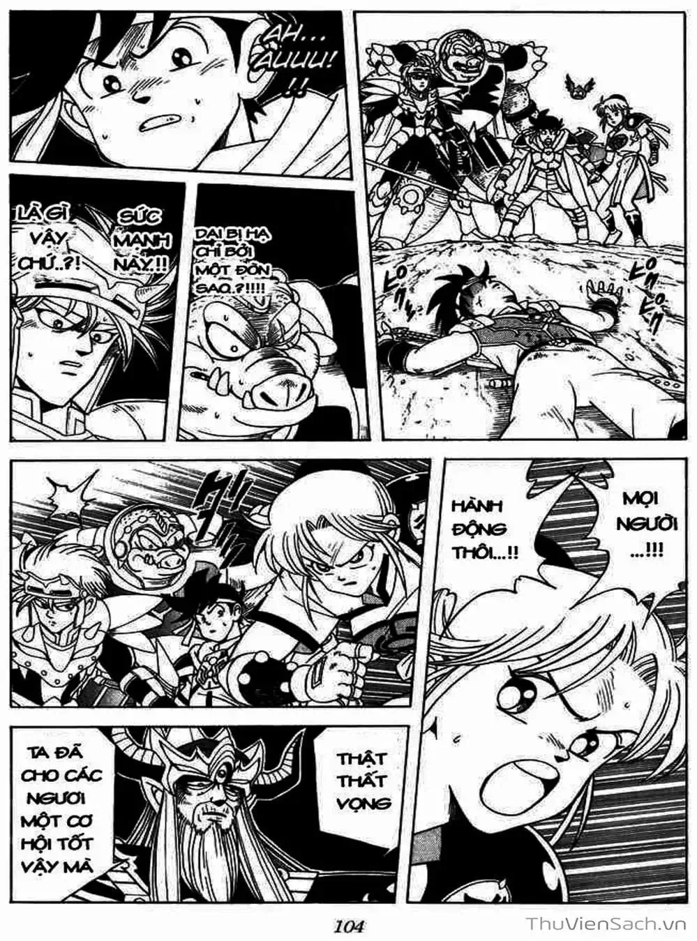 Truyện Tranh Dấu Ấn Rồng Thiêng - Dragon Quest trang 4