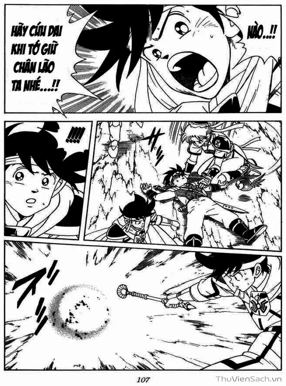 Truyện Tranh Dấu Ấn Rồng Thiêng - Dragon Quest trang 4