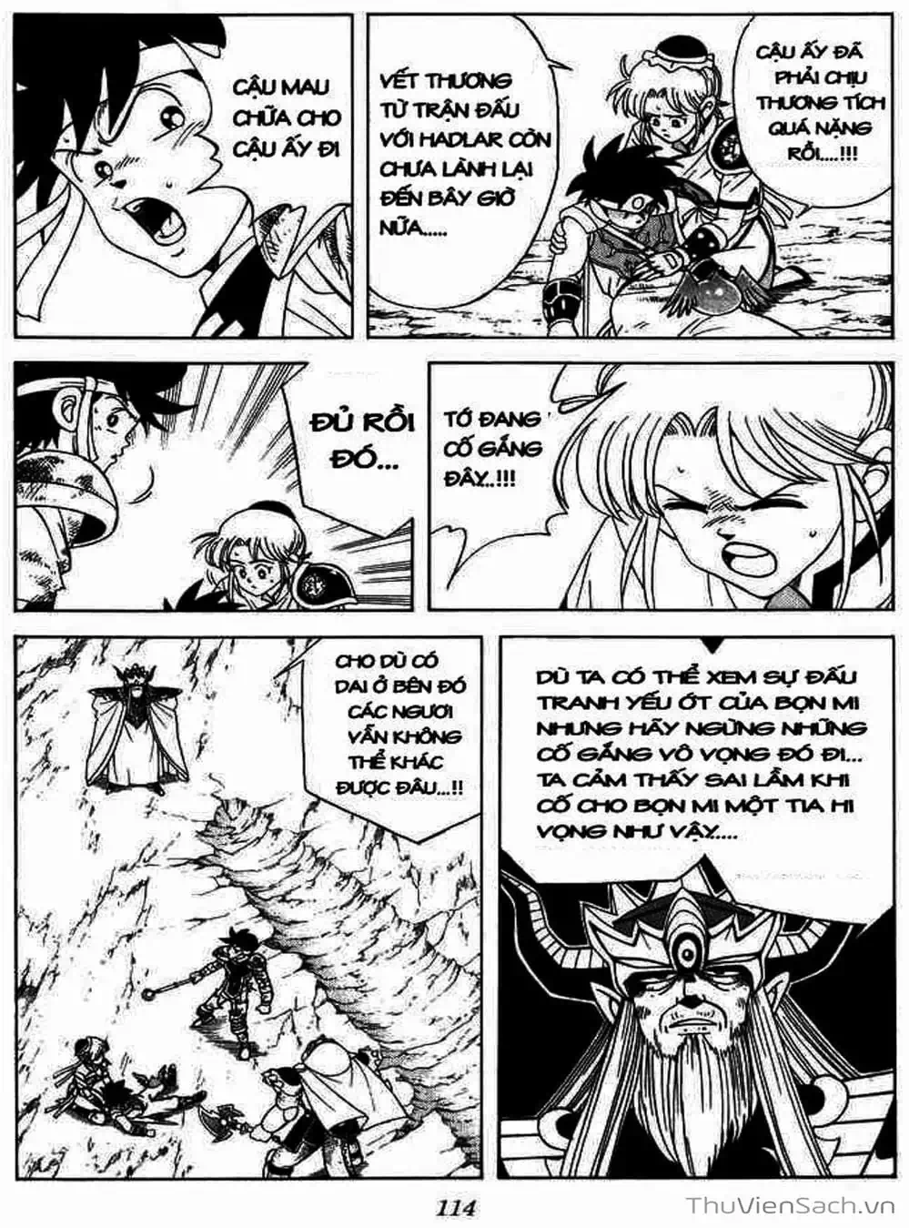 Truyện Tranh Dấu Ấn Rồng Thiêng - Dragon Quest trang 4
