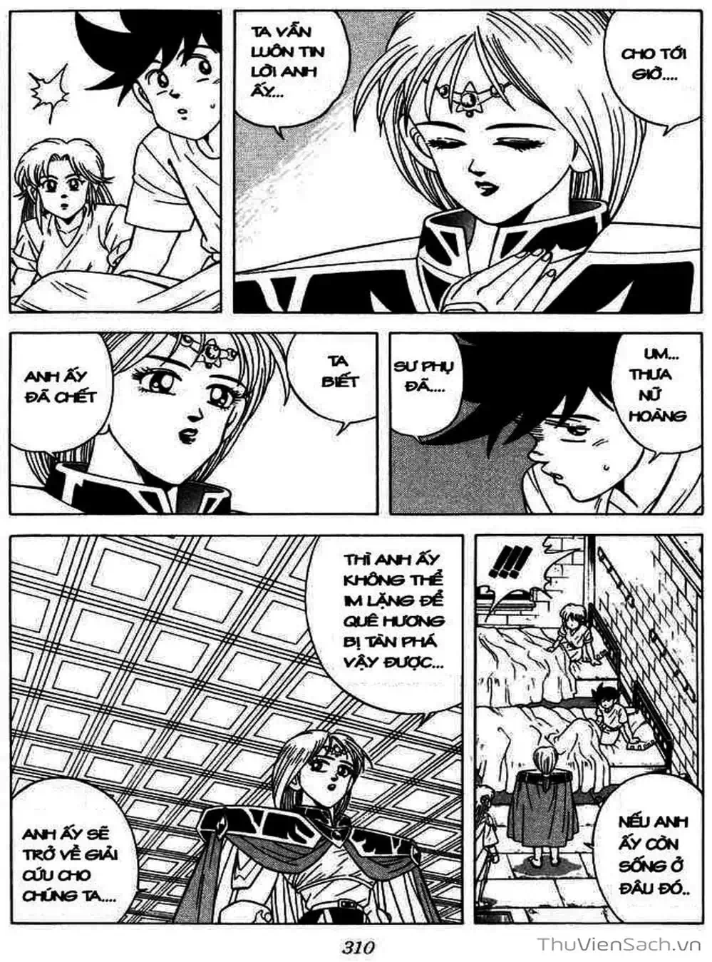 Truyện Tranh Dấu Ấn Rồng Thiêng - Dragon Quest trang 4