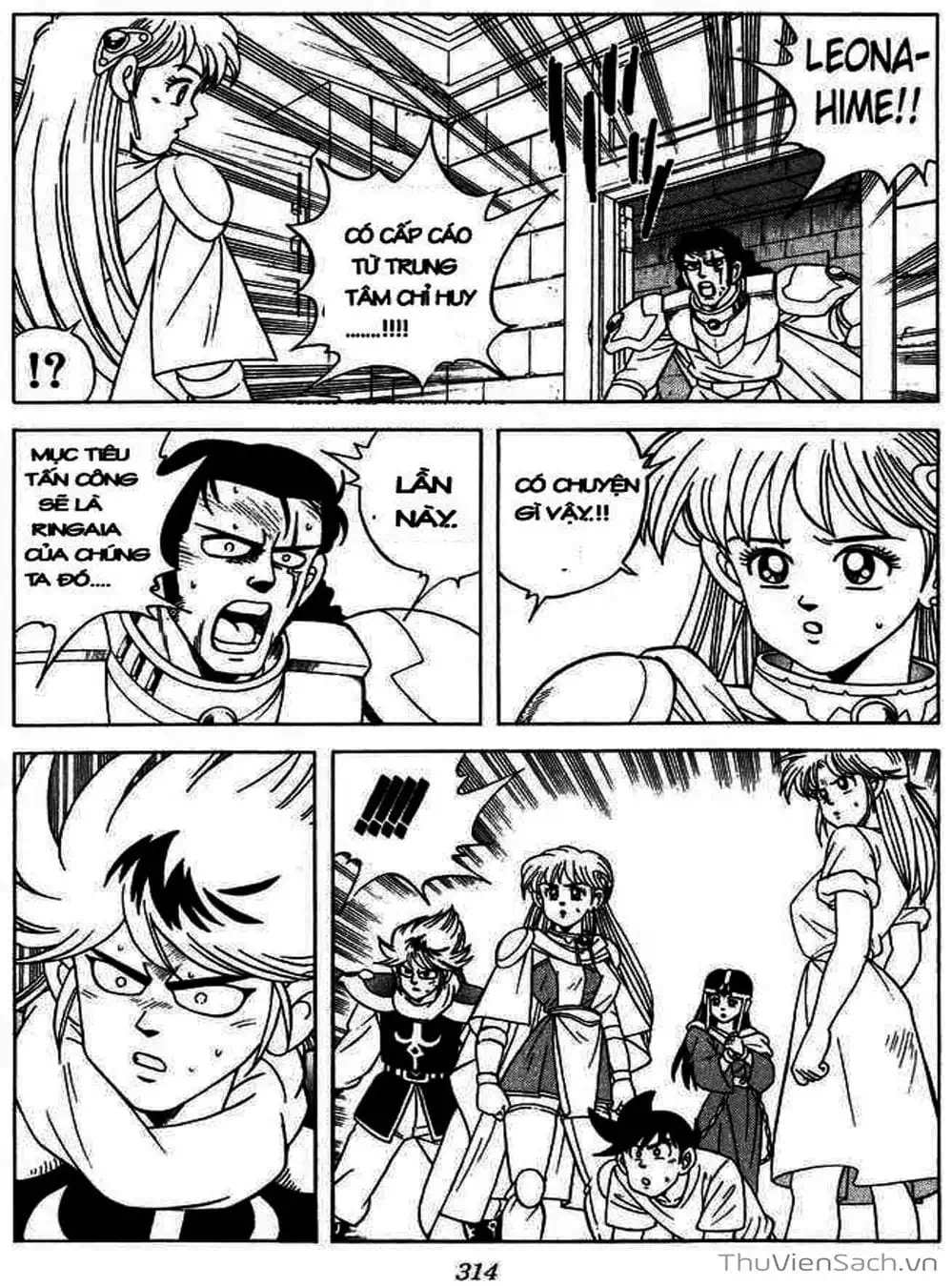 Truyện Tranh Dấu Ấn Rồng Thiêng - Dragon Quest trang 4