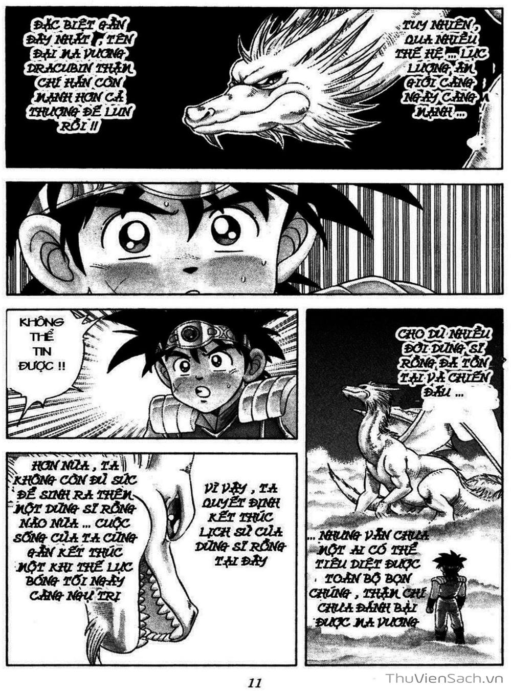 Truyện Tranh Dấu Ấn Rồng Thiêng - Dragon Quest trang 4