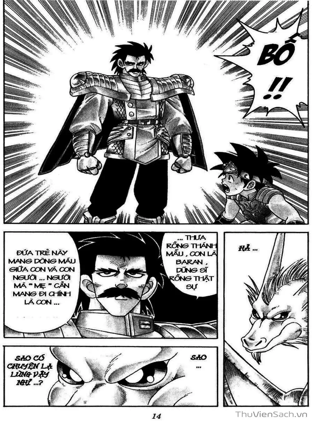 Truyện Tranh Dấu Ấn Rồng Thiêng - Dragon Quest trang 4