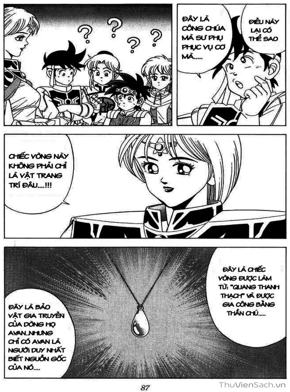 Truyện Tranh Dấu Ấn Rồng Thiêng - Dragon Quest trang 4