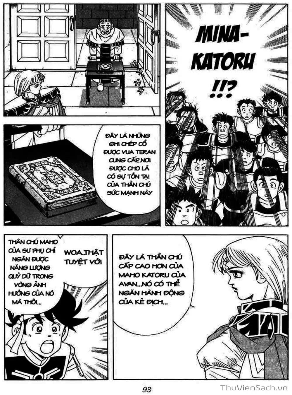 Truyện Tranh Dấu Ấn Rồng Thiêng - Dragon Quest trang 4