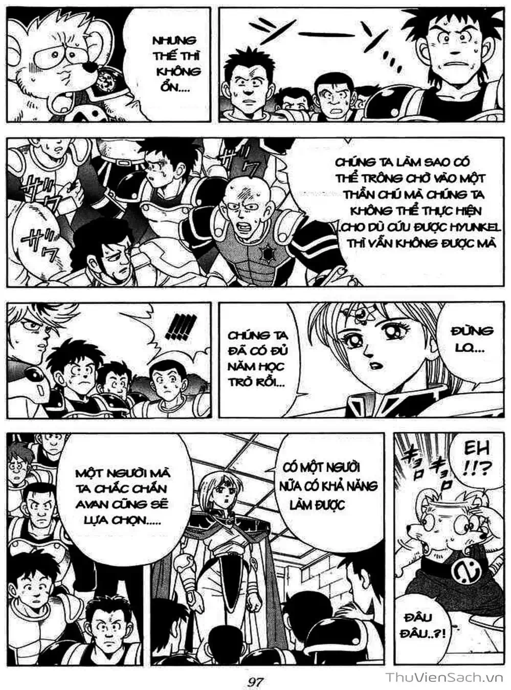 Truyện Tranh Dấu Ấn Rồng Thiêng - Dragon Quest trang 4