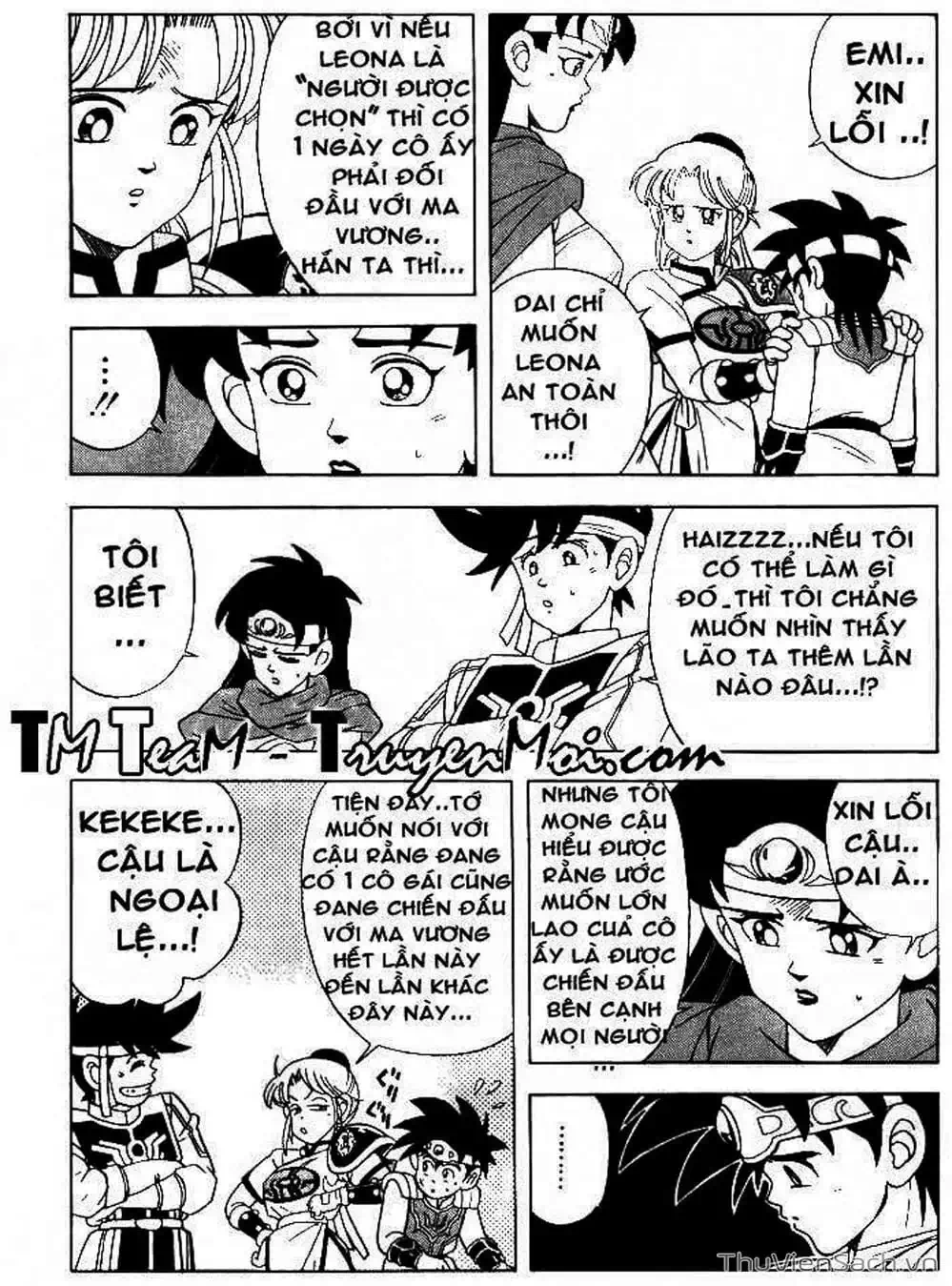 Truyện Tranh Dấu Ấn Rồng Thiêng - Dragon Quest trang 4