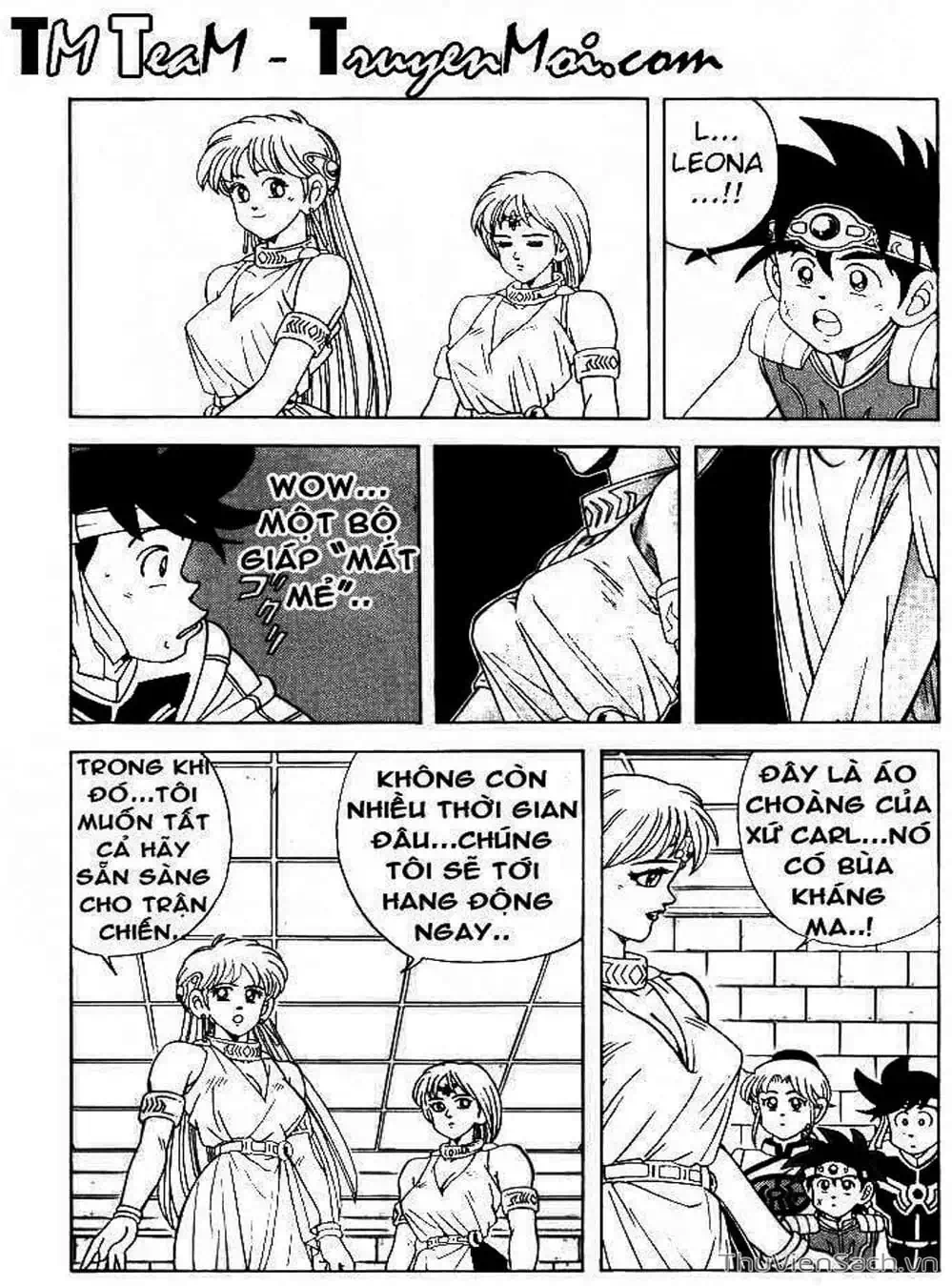 Truyện Tranh Dấu Ấn Rồng Thiêng - Dragon Quest trang 4