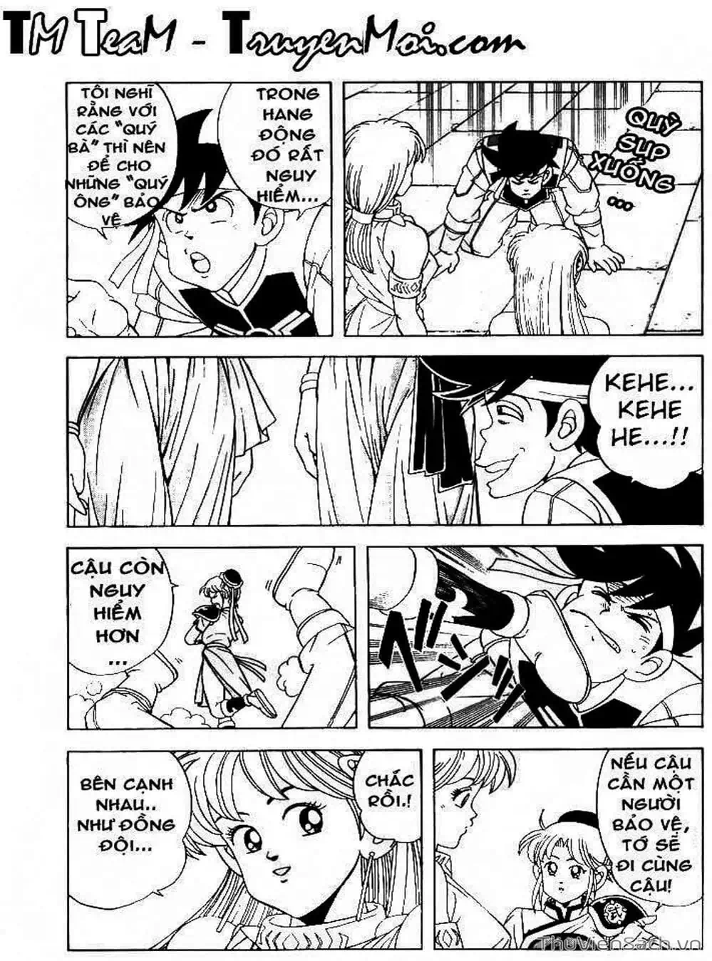 Truyện Tranh Dấu Ấn Rồng Thiêng - Dragon Quest trang 4