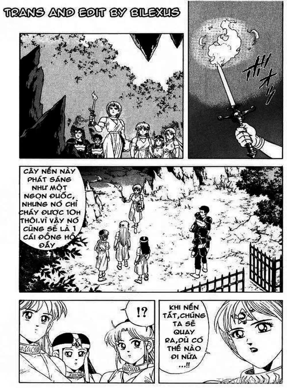 Truyện Tranh Dấu Ấn Rồng Thiêng - Dragon Quest trang 4