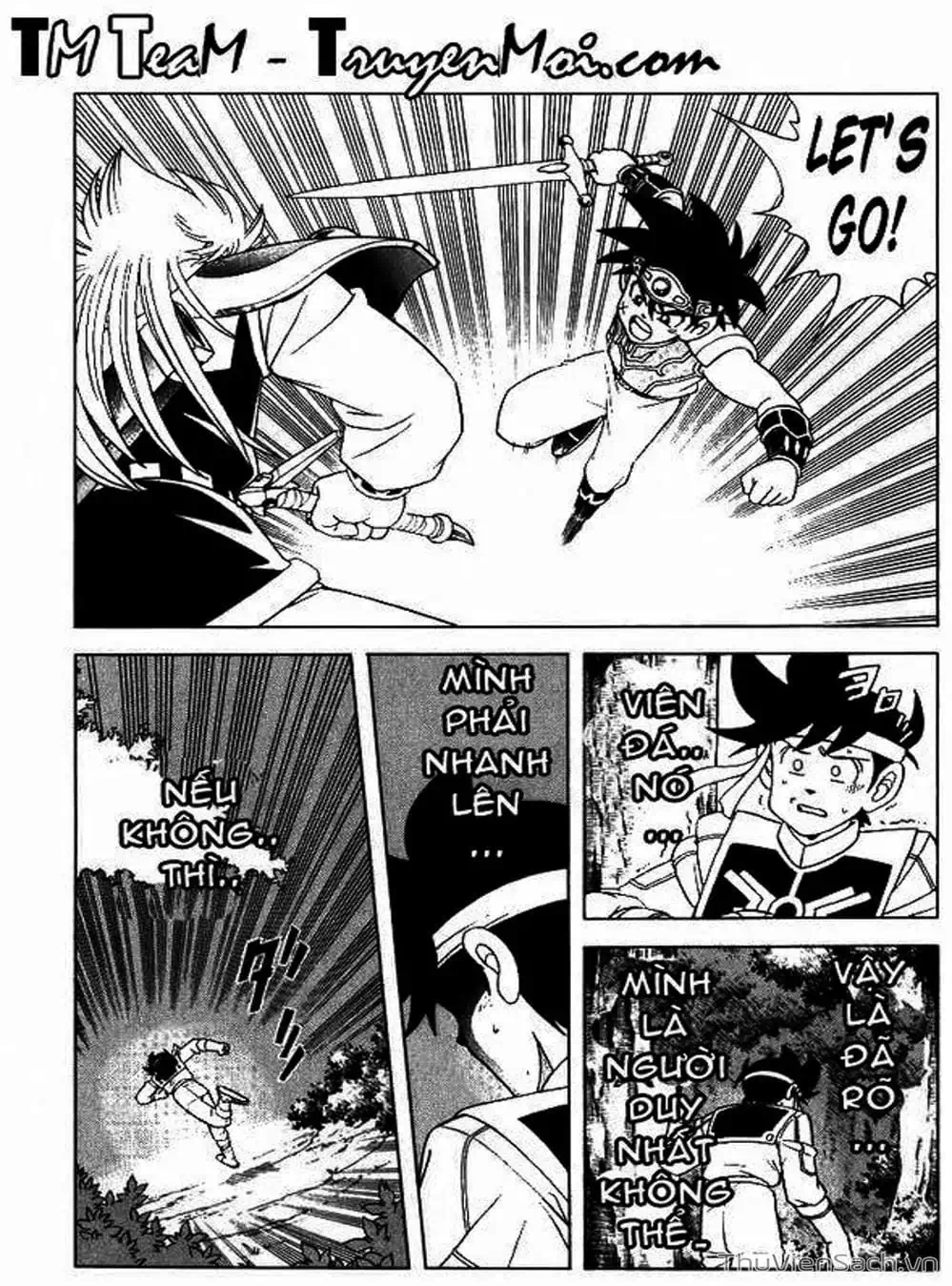 Truyện Tranh Dấu Ấn Rồng Thiêng - Dragon Quest trang 4