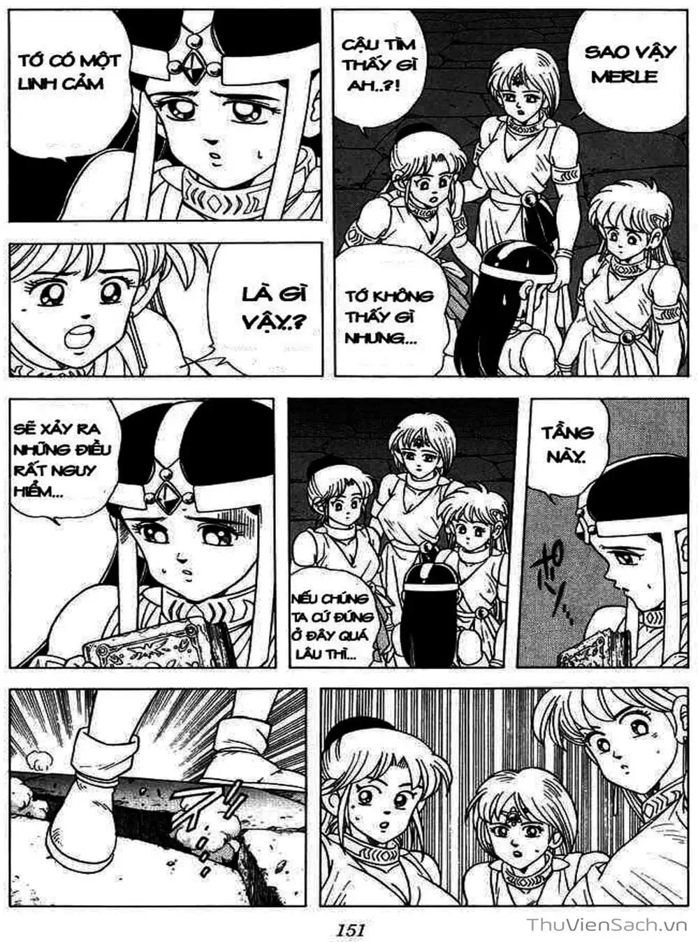 Truyện Tranh Dấu Ấn Rồng Thiêng - Dragon Quest trang 4