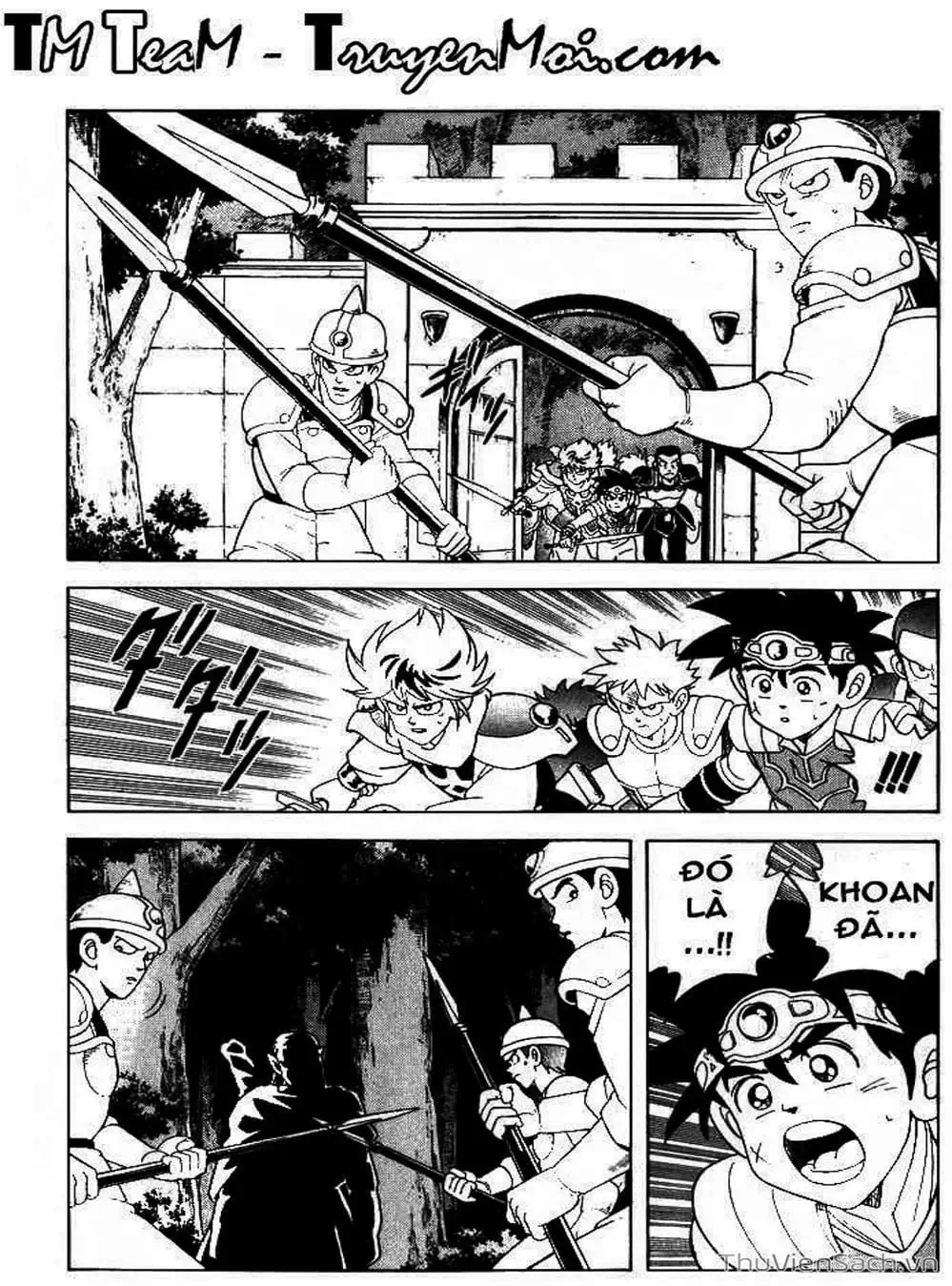 Truyện Tranh Dấu Ấn Rồng Thiêng - Dragon Quest trang 4