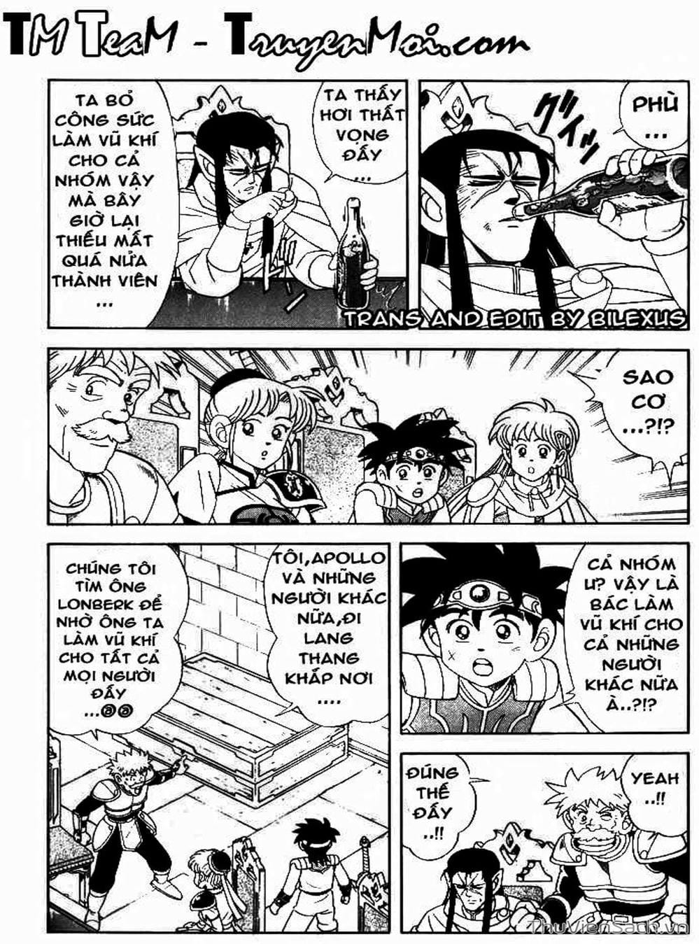 Truyện Tranh Dấu Ấn Rồng Thiêng - Dragon Quest trang 4