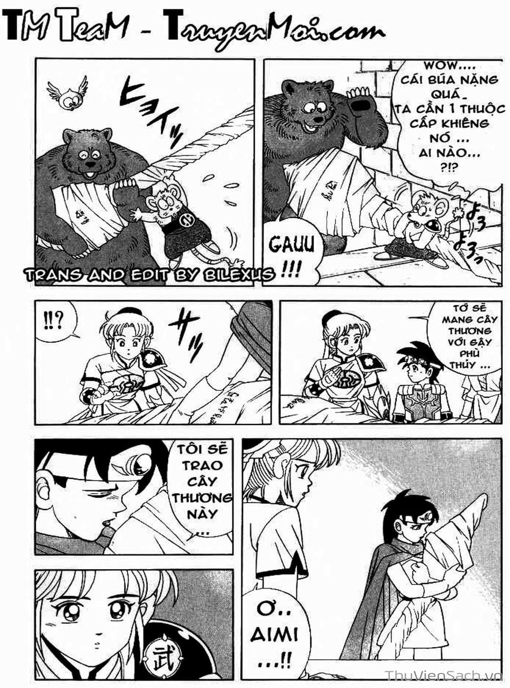 Truyện Tranh Dấu Ấn Rồng Thiêng - Dragon Quest trang 4