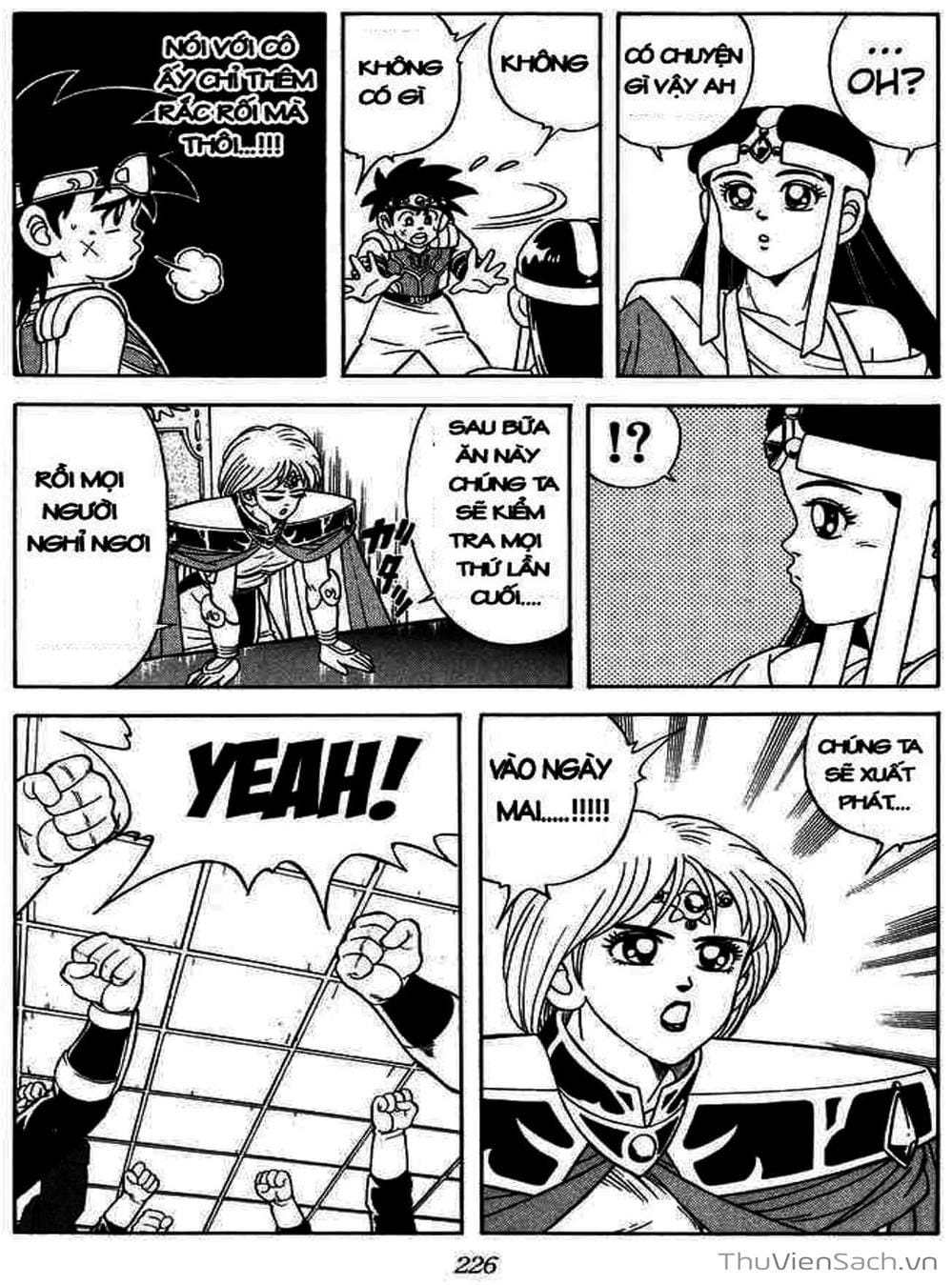 Truyện Tranh Dấu Ấn Rồng Thiêng - Dragon Quest trang 4