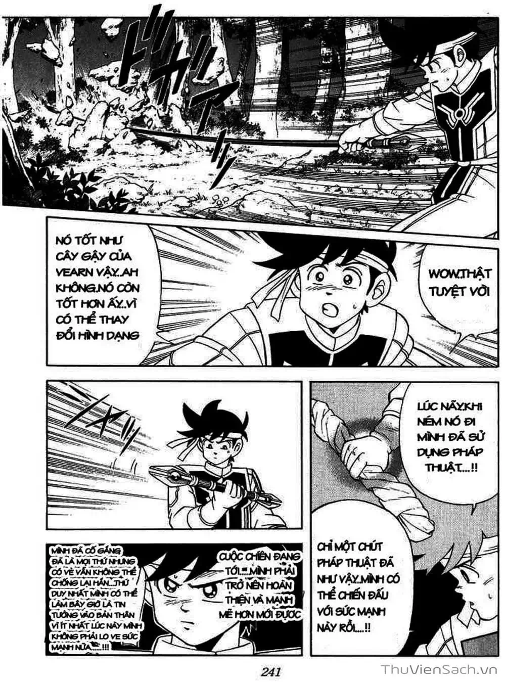 Truyện Tranh Dấu Ấn Rồng Thiêng - Dragon Quest trang 4