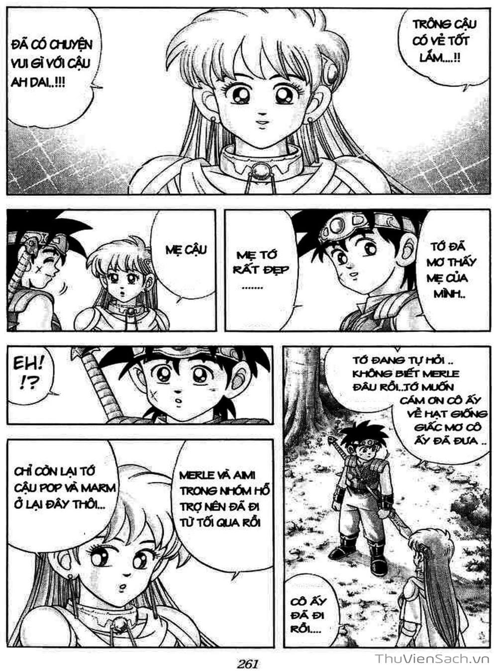 Truyện Tranh Dấu Ấn Rồng Thiêng - Dragon Quest trang 4