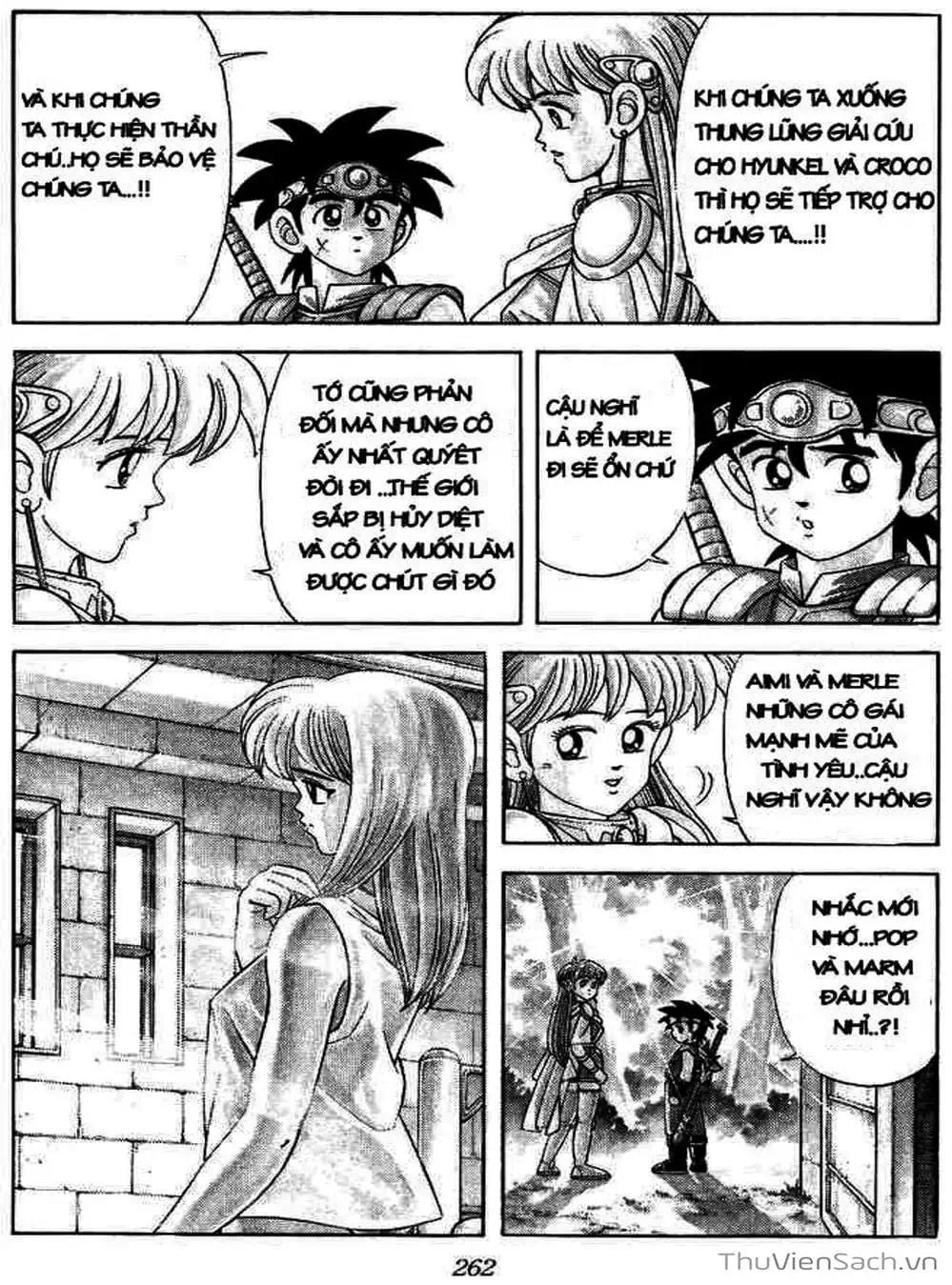 Truyện Tranh Dấu Ấn Rồng Thiêng - Dragon Quest trang 4