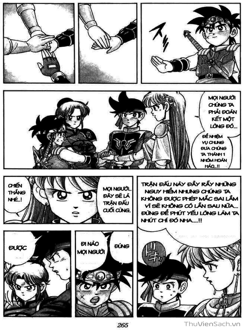 Truyện Tranh Dấu Ấn Rồng Thiêng - Dragon Quest trang 4