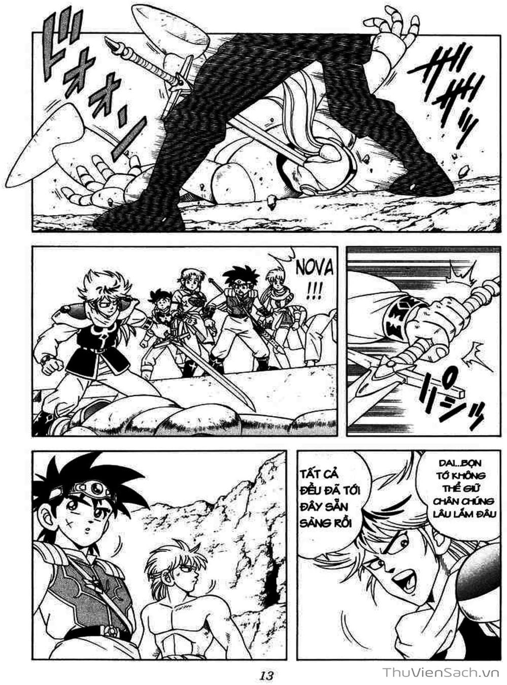 Truyện Tranh Dấu Ấn Rồng Thiêng - Dragon Quest trang 4