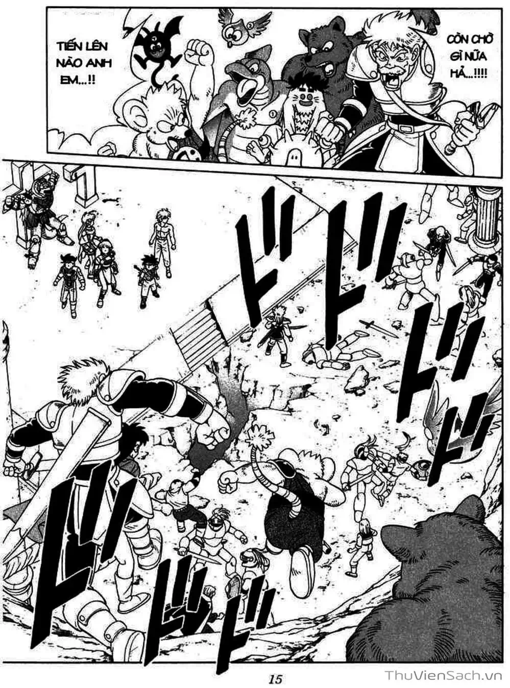 Truyện Tranh Dấu Ấn Rồng Thiêng - Dragon Quest trang 4