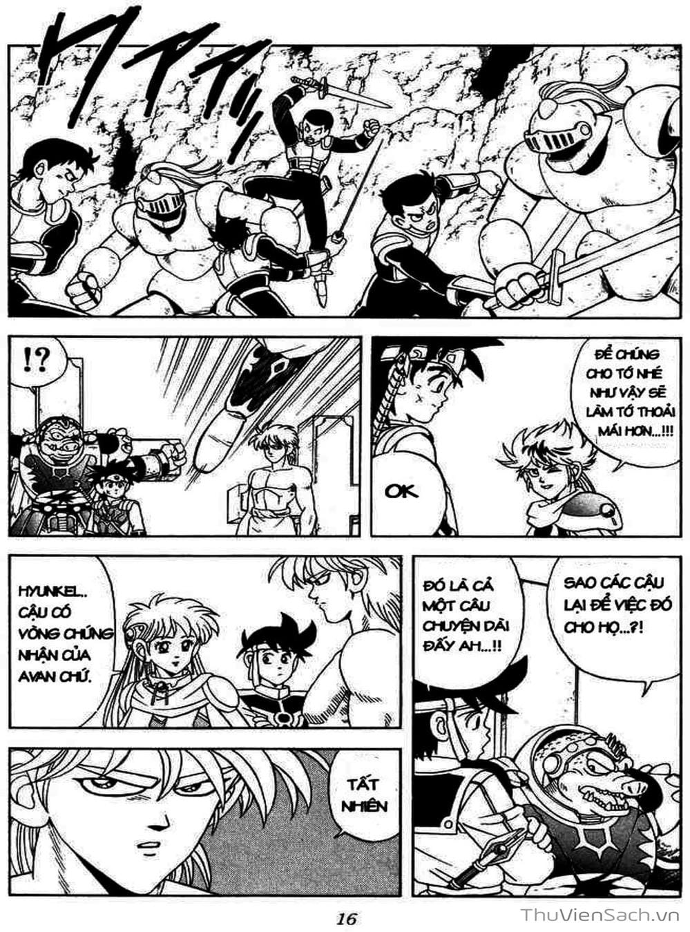 Truyện Tranh Dấu Ấn Rồng Thiêng - Dragon Quest trang 4