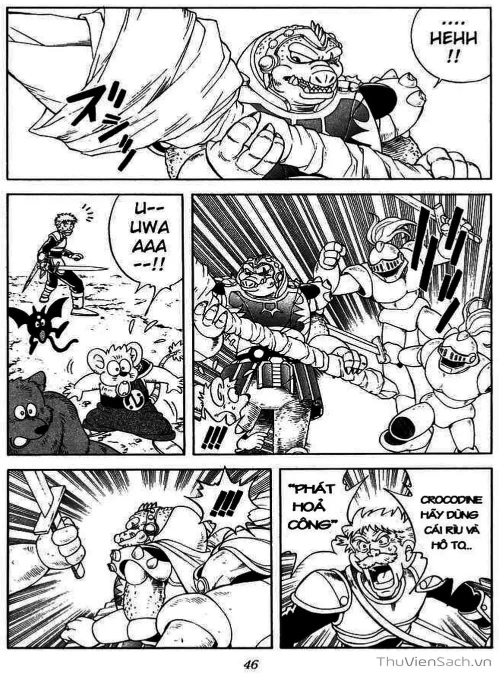 Truyện Tranh Dấu Ấn Rồng Thiêng - Dragon Quest trang 4