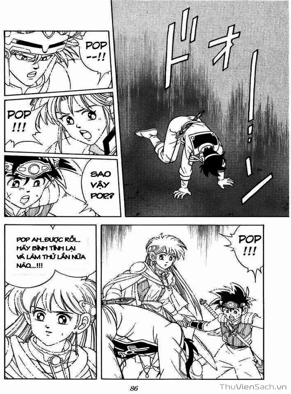 Truyện Tranh Dấu Ấn Rồng Thiêng - Dragon Quest trang 4