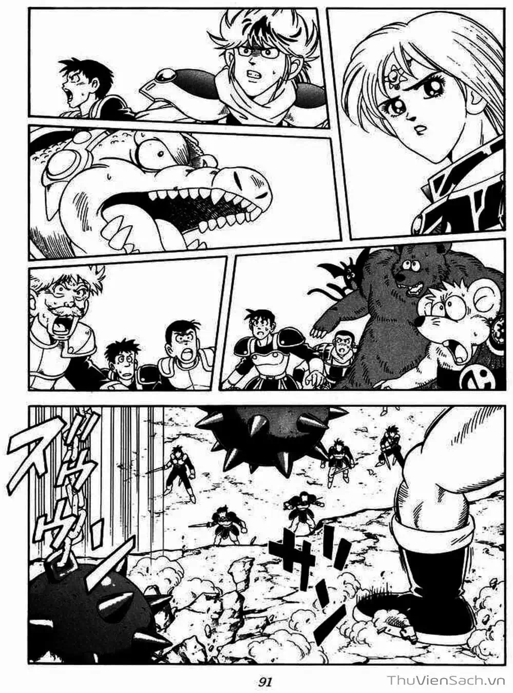 Truyện Tranh Dấu Ấn Rồng Thiêng - Dragon Quest trang 4