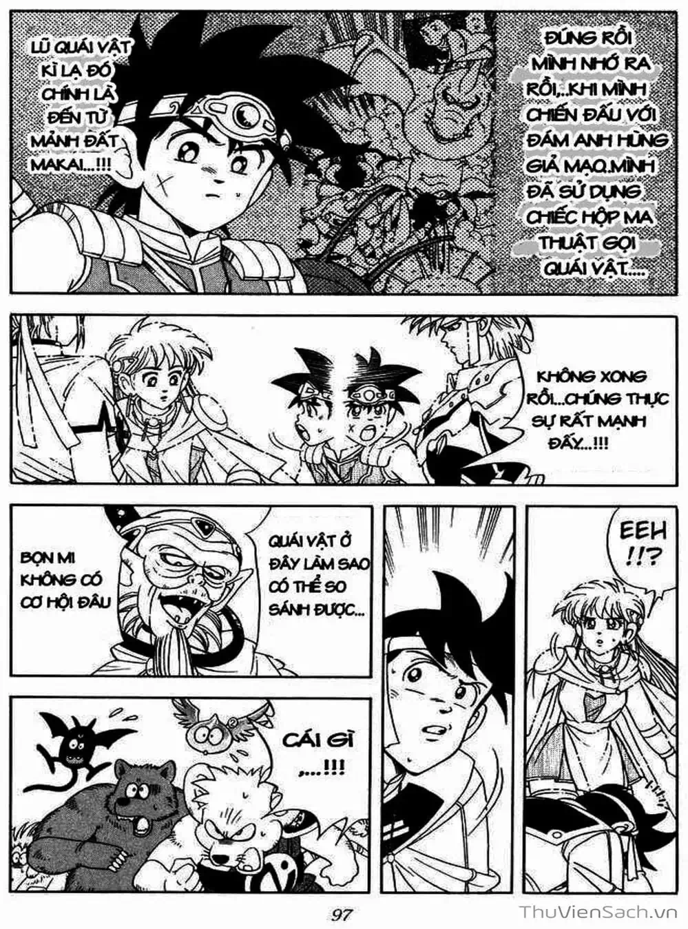 Truyện Tranh Dấu Ấn Rồng Thiêng - Dragon Quest trang 4