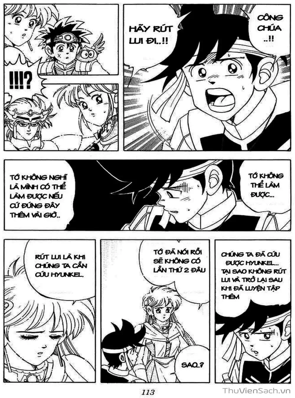 Truyện Tranh Dấu Ấn Rồng Thiêng - Dragon Quest trang 4