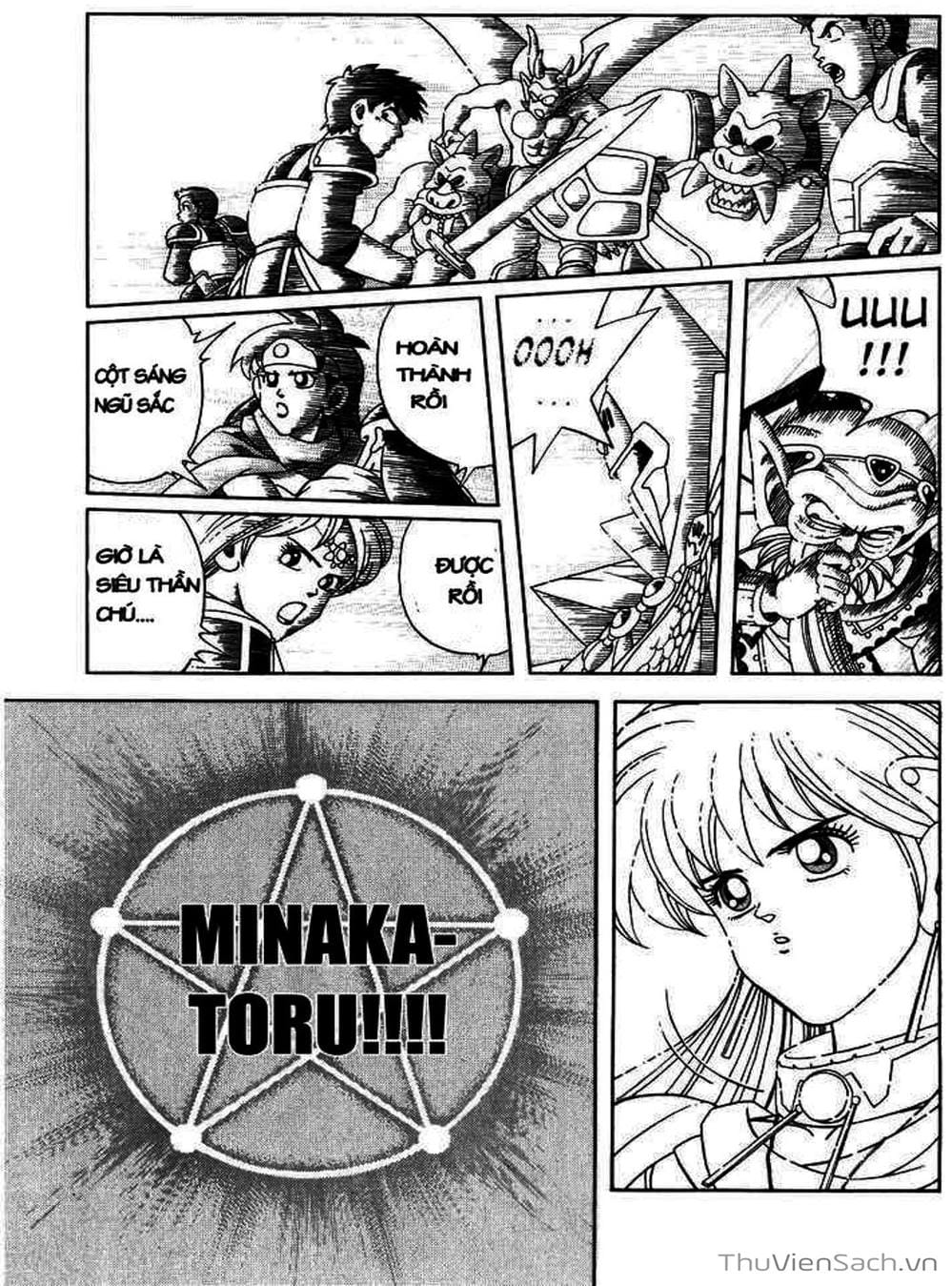 Truyện Tranh Dấu Ấn Rồng Thiêng - Dragon Quest trang 4