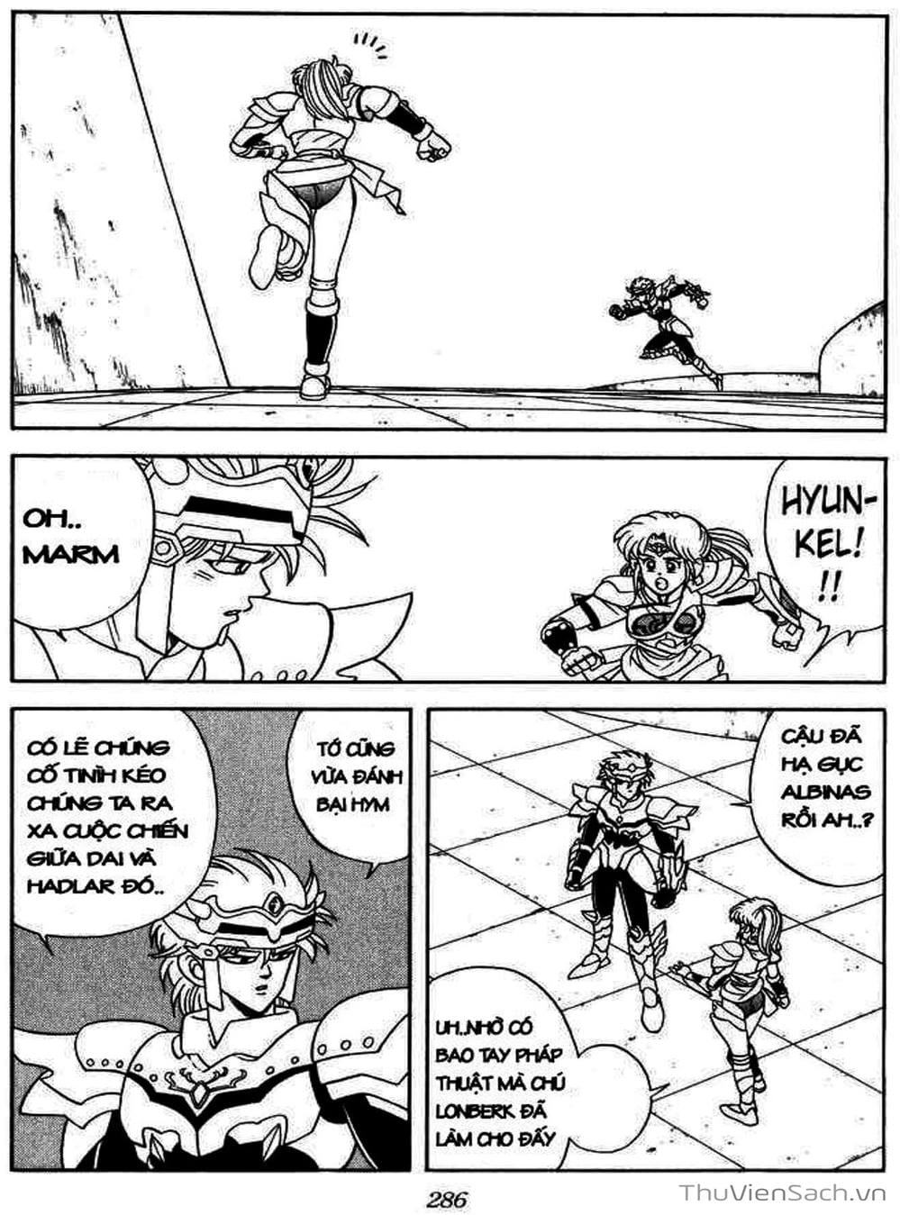 Truyện Tranh Dấu Ấn Rồng Thiêng - Dragon Quest trang 4