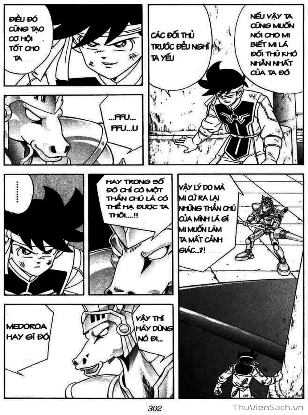 Truyện Tranh Dấu Ấn Rồng Thiêng - Dragon Quest trang 4