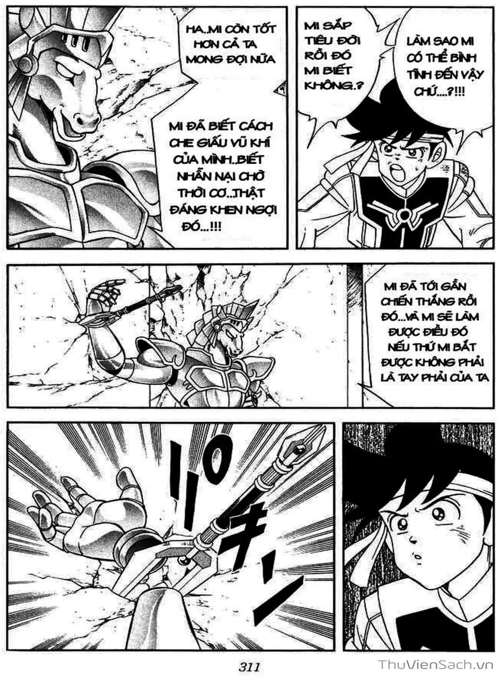 Truyện Tranh Dấu Ấn Rồng Thiêng - Dragon Quest trang 4