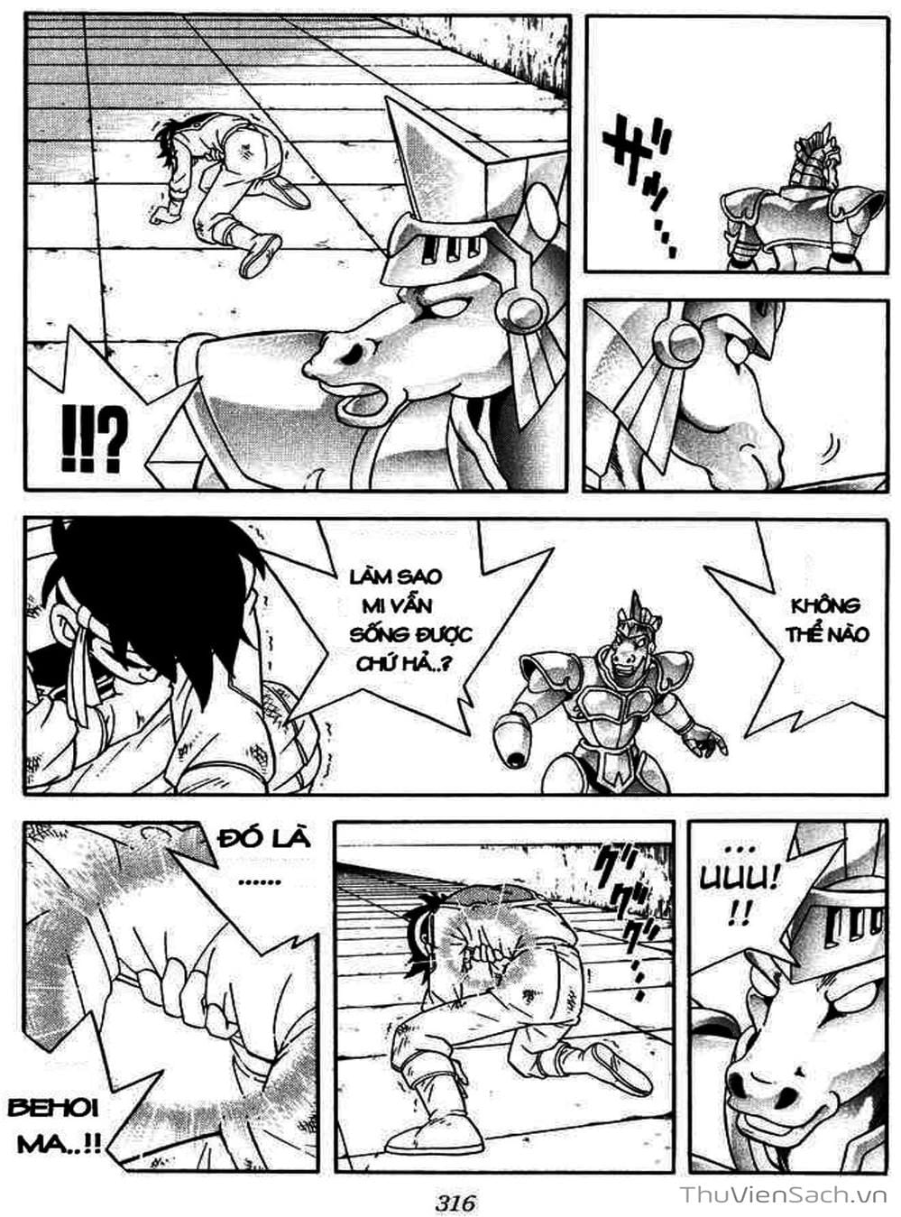 Truyện Tranh Dấu Ấn Rồng Thiêng - Dragon Quest trang 4