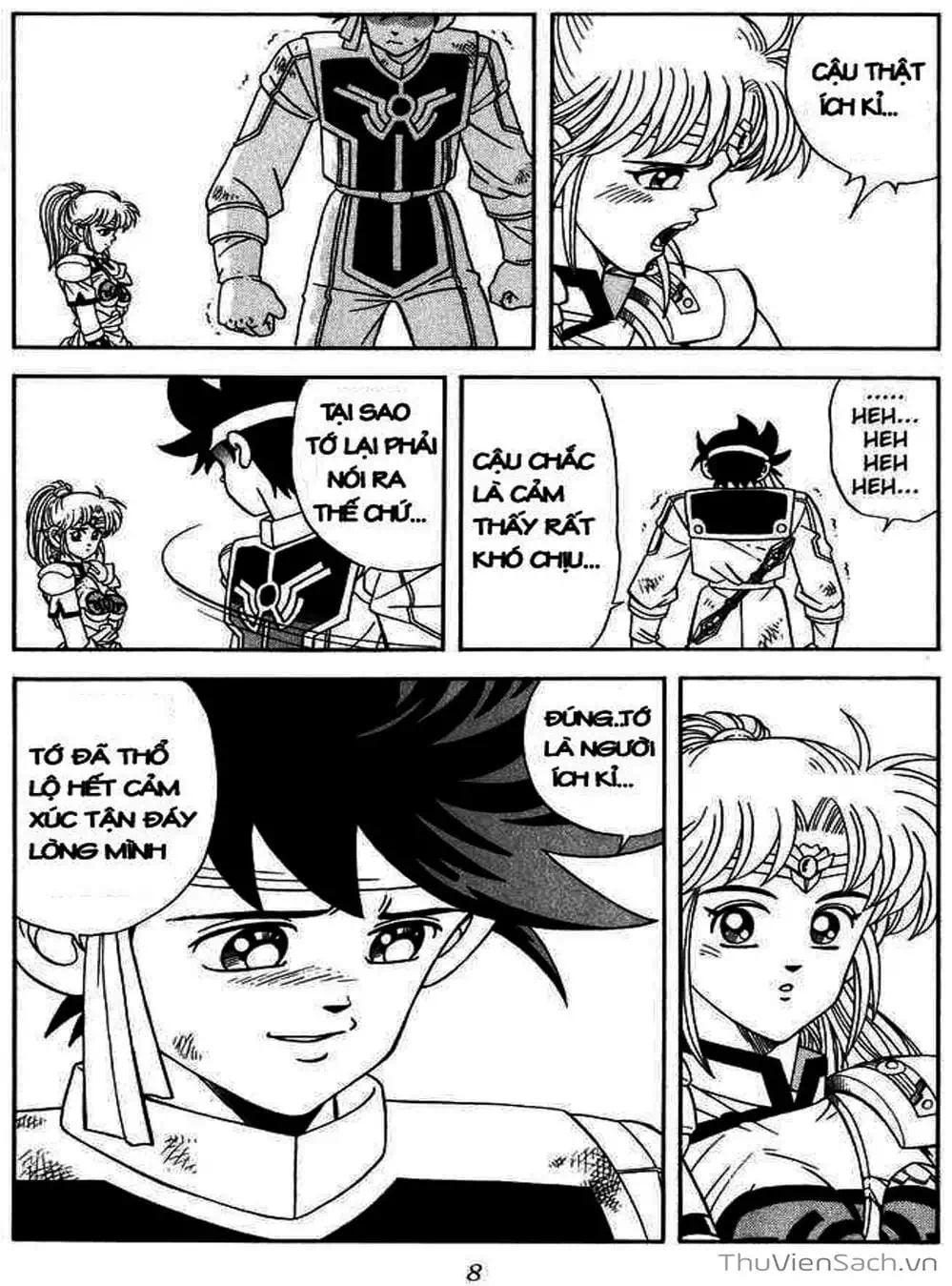 Truyện Tranh Dấu Ấn Rồng Thiêng - Dragon Quest trang 4