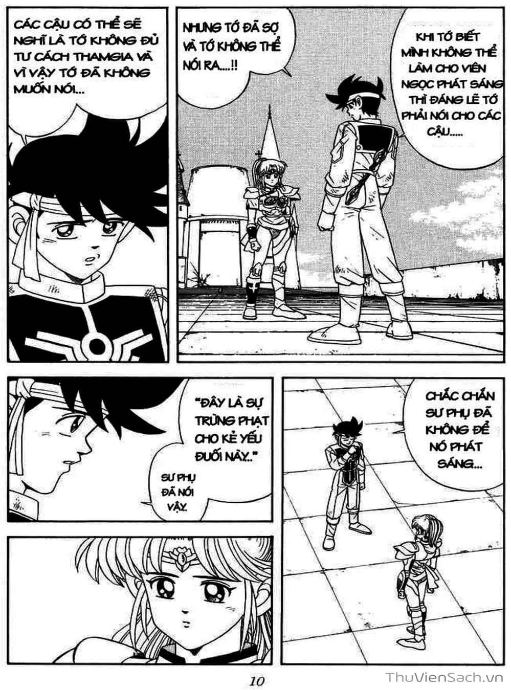 Truyện Tranh Dấu Ấn Rồng Thiêng - Dragon Quest trang 4