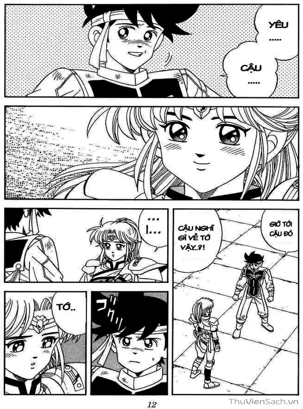 Truyện Tranh Dấu Ấn Rồng Thiêng - Dragon Quest trang 4