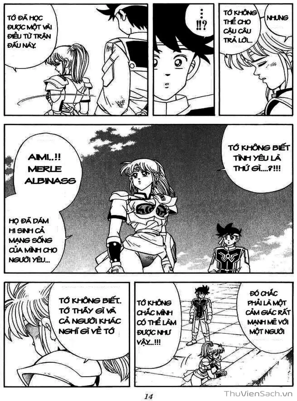 Truyện Tranh Dấu Ấn Rồng Thiêng - Dragon Quest trang 4